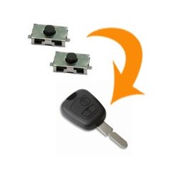 2 X Switch clé Peugeot 406 806