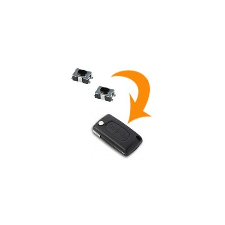 Bouton Switch clé Peugeot 207 307 308 407